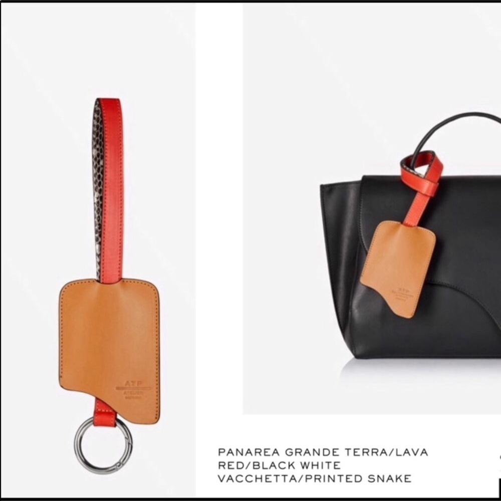 ATP Atelier Leather Key holder Handmade in Italy